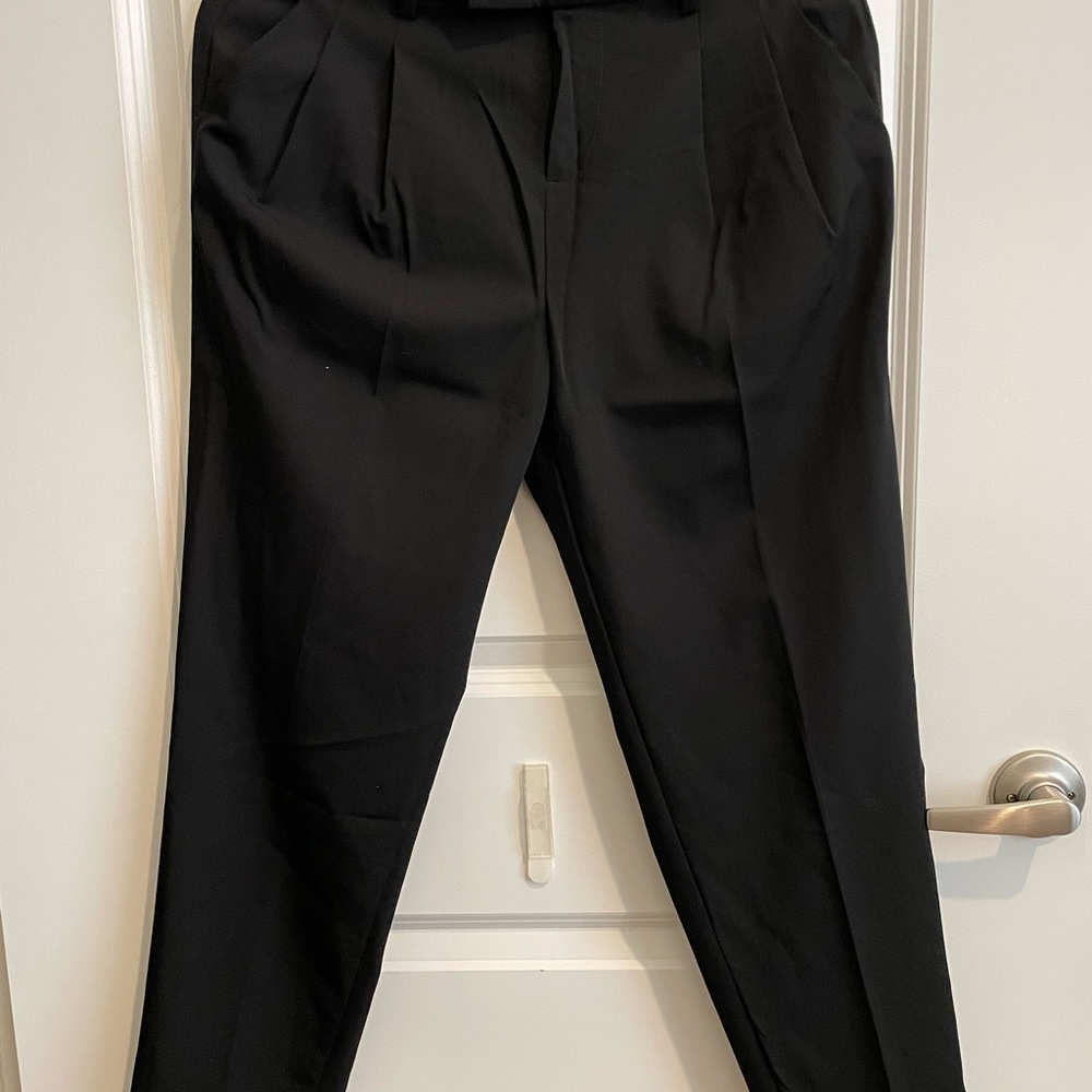 Banana Republic Structured Black Pants